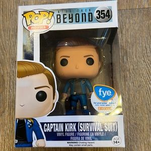 Captain Kirk (Survival Suit) Funko Pop NIB and from the Star Trek Beyond series.